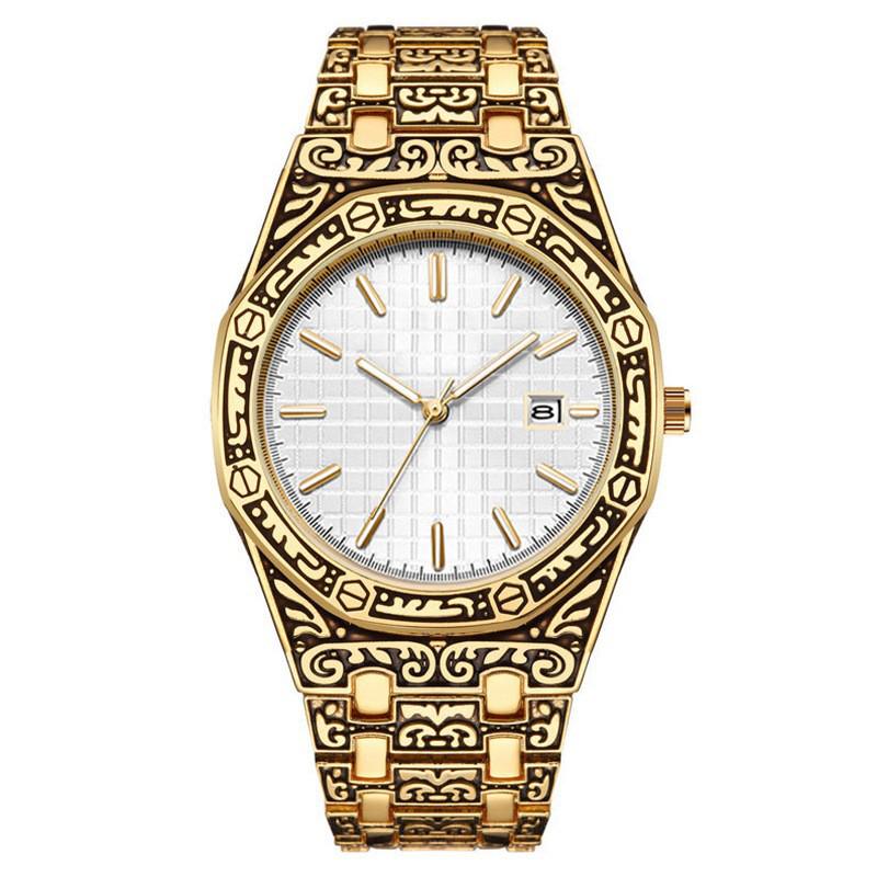 Men's Luminous Octagonal Classic Watch - Trendy Business Style