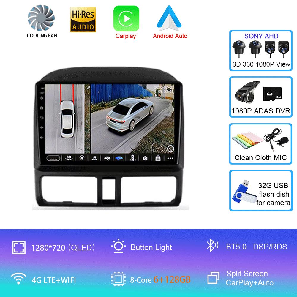 Android 14 For Honda CR-V CRV 2 2001 - 2006 Car Radio Multimedia Video Player Navigation Stereo GPS No 2din 2 Din Dvd