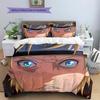 Naruto Uzumaki Naruto Anime Character Pattern Bedding Home Decoration Birthday Gift (1 * duvet cover + 2 * pillowcase, without core)