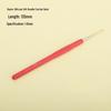 Candy-colored Crochet Hook with Gold-Plated Head - Soft Handle for DIY Sweaters, Shoes, and Hats