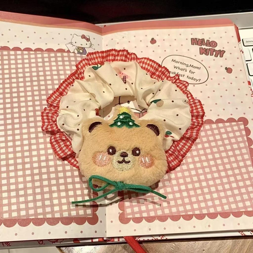 Festlicher Plüschbär Haargummi - Perfektes Geschenk für Schüler & Paare