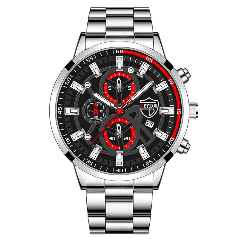 Men'S Watch Fashion Fully Automatic Calendar Luminous Quartz Watch