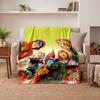 Scooby-Doo Soft Warm Flannel Blankets Comfortable Blanket for Home Decoration Gifting