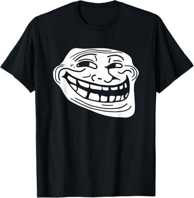 NEW LIMITED Troll Face Meme Funny Design Best Gift Idea Tee T-Shirt S-3XL