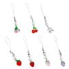 Sweet Acrylic Fruit Star Hangings Pendant Phone Strap Sweet Bag Decoration