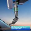 Quick Install Auto Mirror Phone Holder 17mm Ball Socket Designing For Secure Positioning & Adjustable Viewing Angle