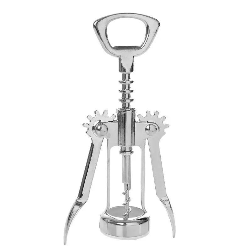 Modern Stainless Steel Wine Opener With Multifunction Design For Gifting And Celebrations