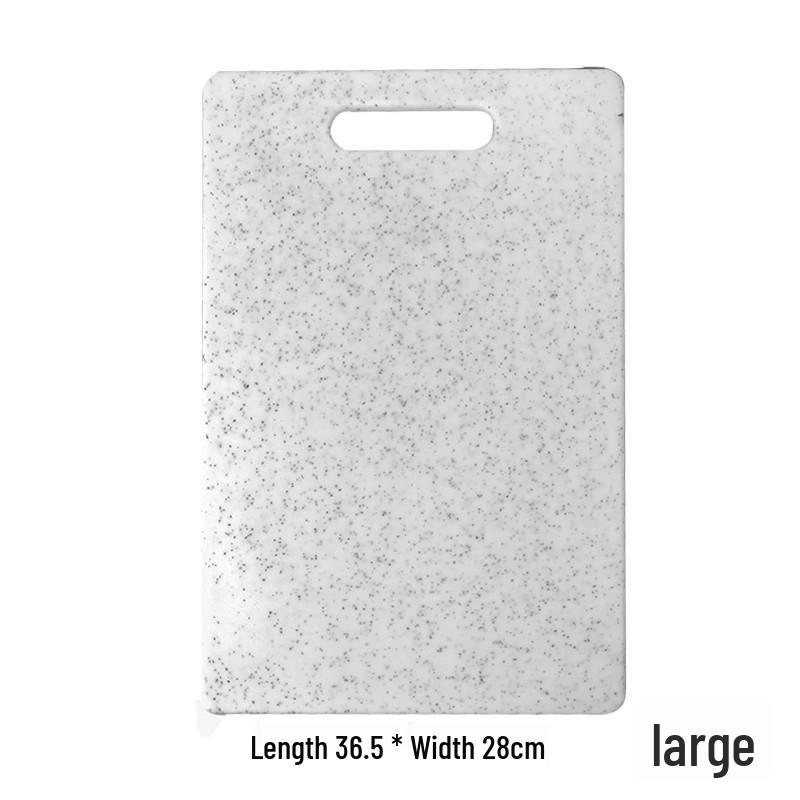 Three-Piece Marble and Plastic Cutting Board Set for Vegetables and Household Use