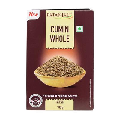Semi di cumino (Zira) (100 grammi), Cumino Intero, Patanjali