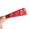 Instant Riches: Personalized Red BB Hair Clip - Fashionable Bangs Accessory Hairpin