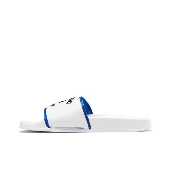 

Reebok OIOI x Classic Slide White Blue GZ8778 Men s Shoes EU 40.5 чёрный/белый