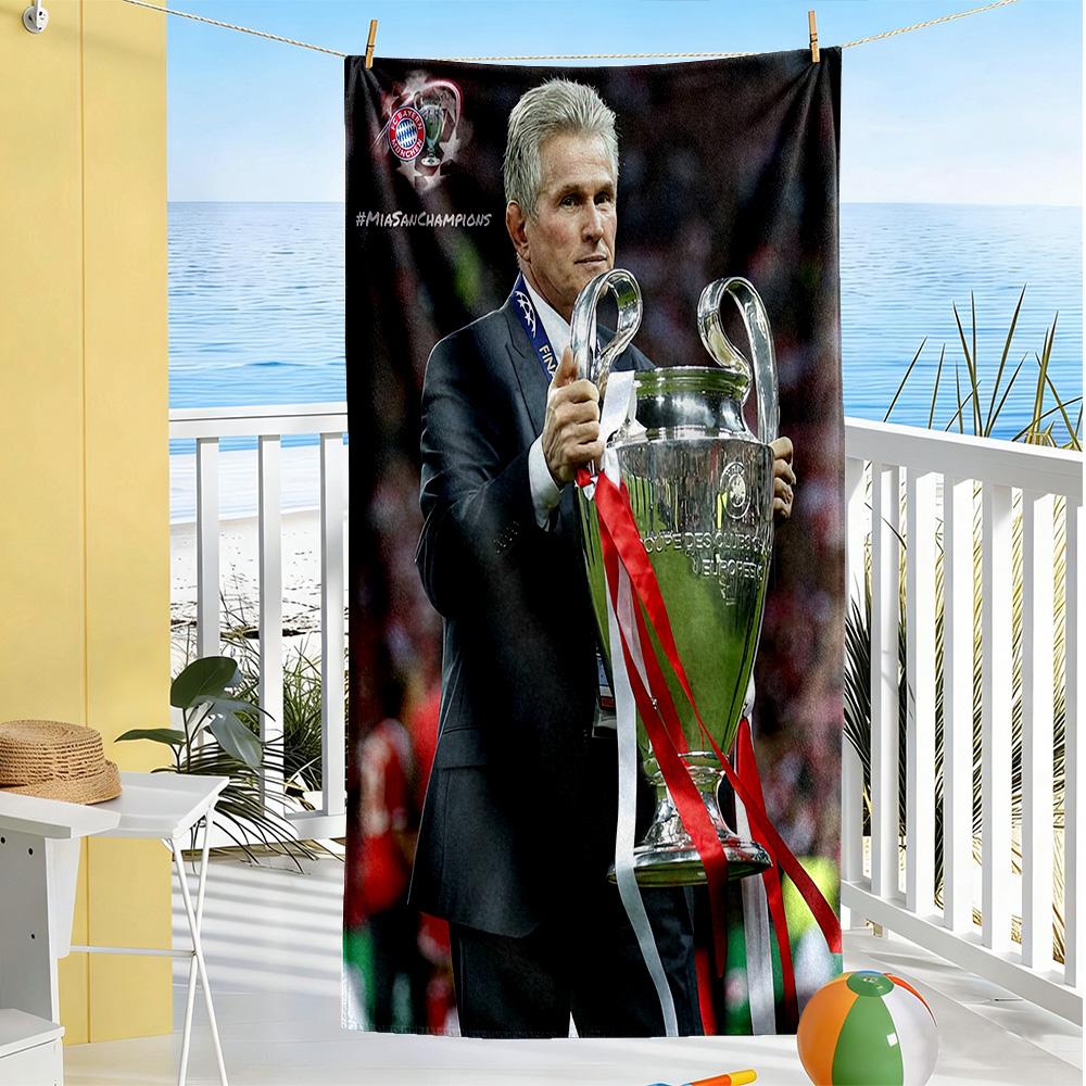 Bayern Munich Beach Towel Super Soft Microfiber Quickdry Fabric Comfortable Lightweight