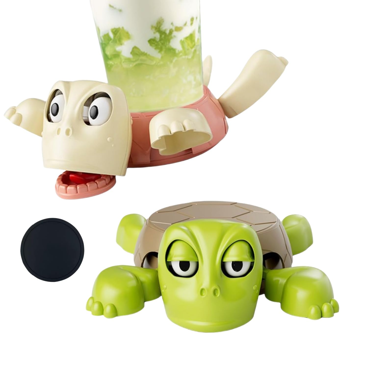 

Коврик под чашку с черепахой смешная черепаха смешная черепаха смешная черепаха чашка и веселье и для рабочего стола идеально в качестве подарка на день рождения или украшения интерьера [2 штуки] подставка,