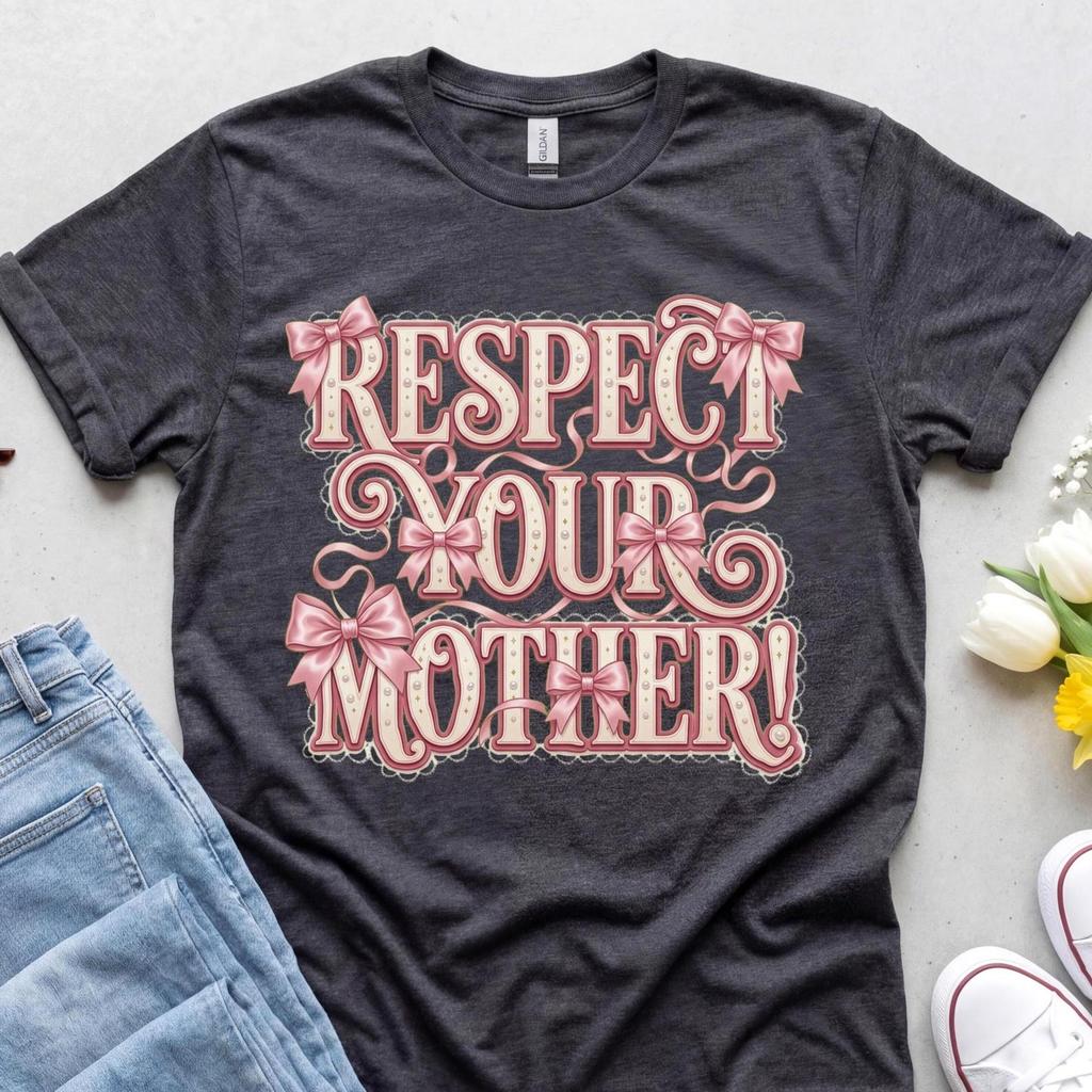 Respect Your Mother Tshirt, Vintage Festival Outfit, Summer Aesthetic Graphic Tee, Gift For Daughter, Mother Nature Apparel