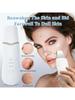 2026 Ultrasonic Skin Scraper Pore Cleaning Facial Deep Cleaning Machine Suitable for Female and Male Rechargeable
