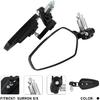 Motorcycle Rear View Side Mirror Handlebar Mirrors CNC for Surron Sur Ron LBX E-Ride Pro SR S SS 2.0 3.0 Talaria Sting MX3/R MX4 Talaria X3 XXX X
