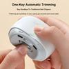 Electric Nail Clippers Automatic Fingernail Trimmer with Light Fingernail Cutter and File 2In1