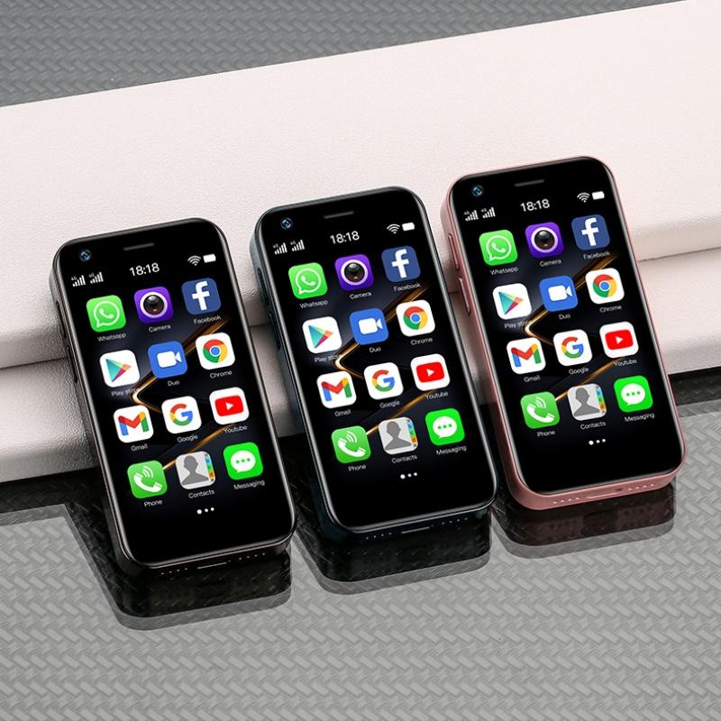 Soyes XS12 Mini 4G Smartphone Android 10 Dual Sim Octa Core 5MP Kamera WIFI Bluetooth FM Hotspot GPS 3,0 Zoll kleines Handy