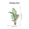 1Pc Realistic Watercolor Green Plant Potted Wall Stickers For Living Room Decor Children Room Home Decoration Wall  Decals