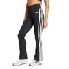 adidas Optime Essentials Pantaloni Lunghi Sportivi Minimalisti a Strisce Classici Versatili Monocolore a Strisce Donna Nero JD6544