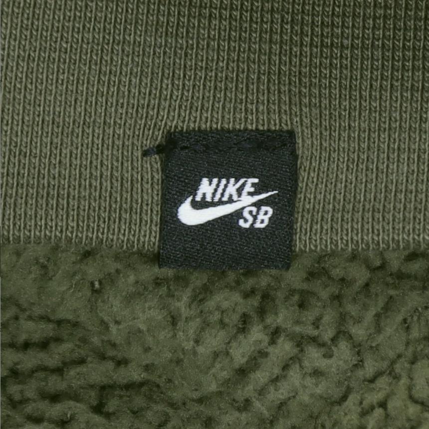 Nike Sherpa Fleece Zip-Up Skateboard Jacket Pánské Bundy Zelená DM0873-222