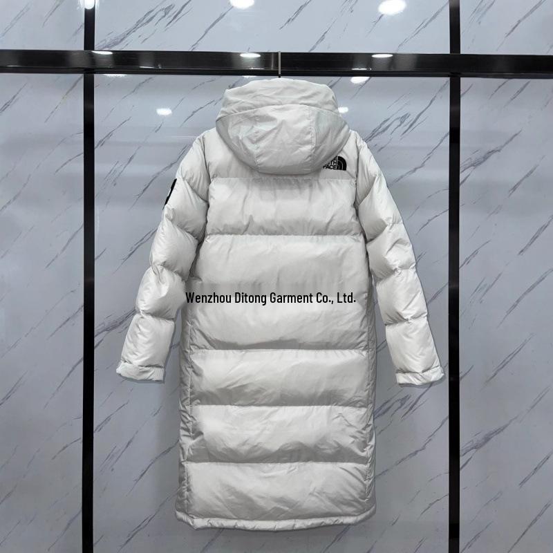 2025 Authentische US Winter Daunenjacke, Unisex, 700er Bauschkraft Weiße Entendaune, Langer Schnitt, Kälteschutz, Warme Pufferjacke