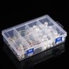 Convenient 8 Unit Organizer Box Makeup Storage Container Upgrades for Effortless Sorting Of Makeup Stationery And Tool