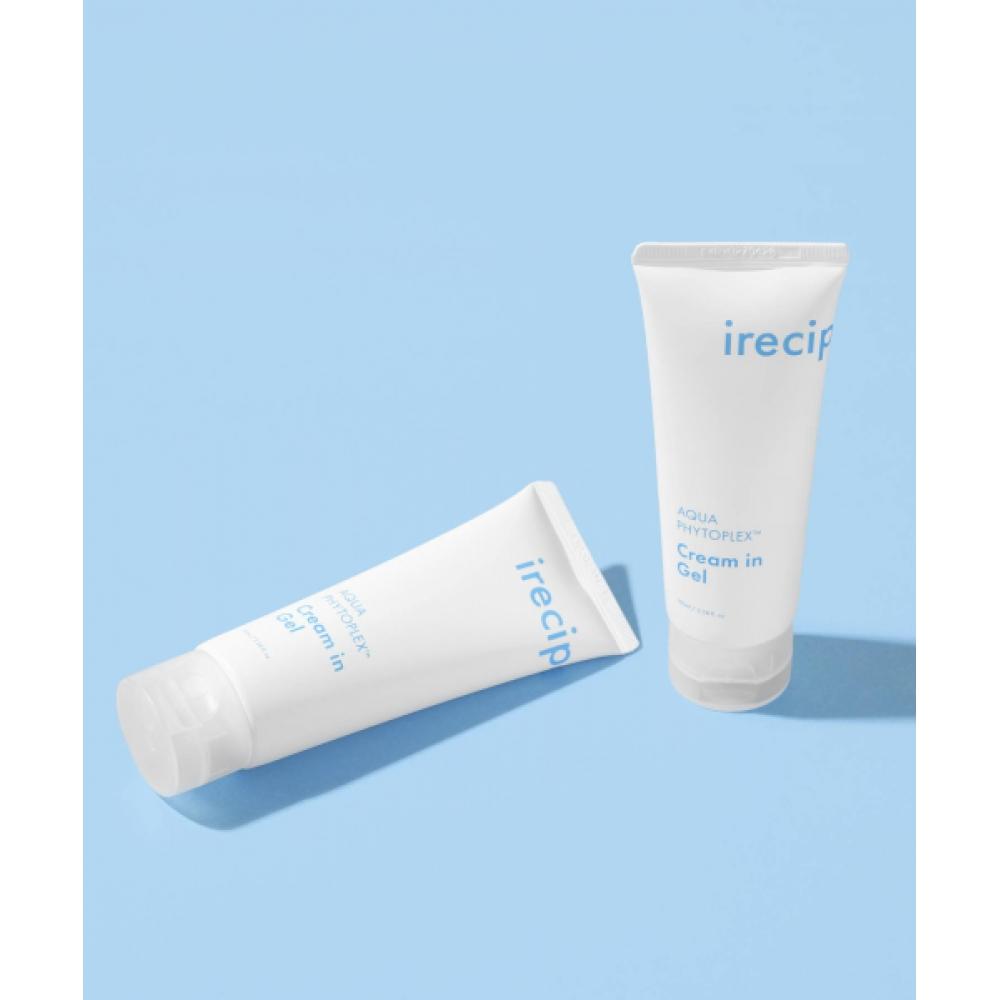 Irecipe Hyaluronic Acid CoolIng SoothIng Gel Aqua Phytoplex Cream In Gel 100ml
