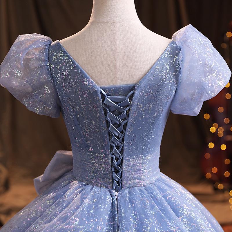 Elegant Blue Evening Gown for Women - Spring 2026