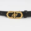 Women'S Leather Thin Belt Decorative Shirt Waist Seal With Dress Suit Waist (2Cm 8 Colors Optional)