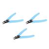 3pcs Stainless Steel Cuticle Cutter Automatic   Anti Slip Rhinestone Remover Cuticle Nippers Trimmer