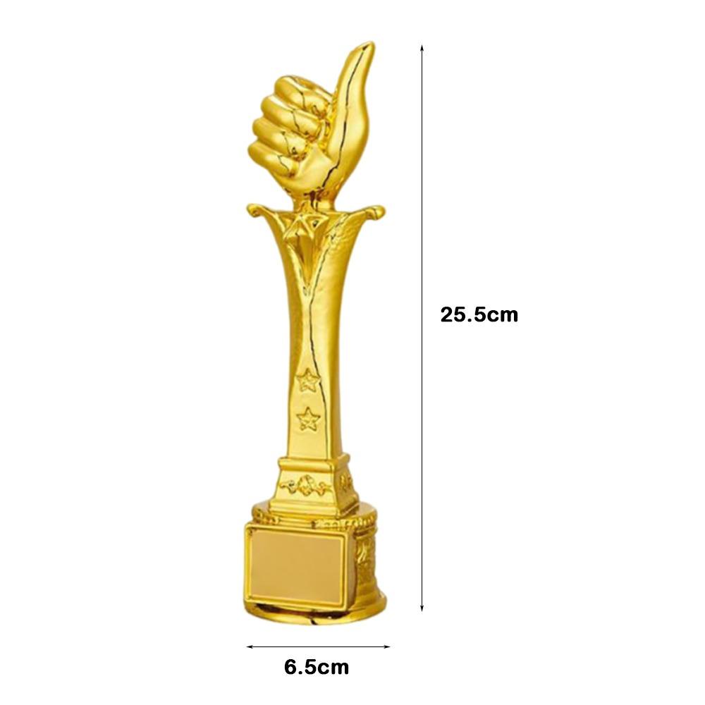 Crown Pentagram Competition Trophy Medal Golden Color Competition Award  Children Award Prize
