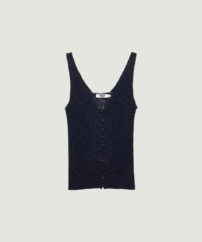 GROVE Gaby Knit Sleeveless (Navy)