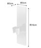 Yamazaki Jitsugyo Magnetic Bathroom Shower Hook White W5XD5XH16cm Tower Shower Holder 3805 Approx.