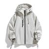 Unisex Casual Hooded Windbreaker Jacket