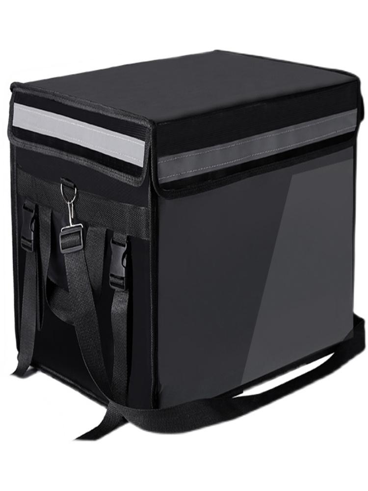 Schwarze Wasserdichte Lebensmittel-Liefer-Isolierbox Kleine Mittlere Große 30 45 62L Größen Lokale Lieferung Kühltasche Picknick BBQ Zubehör