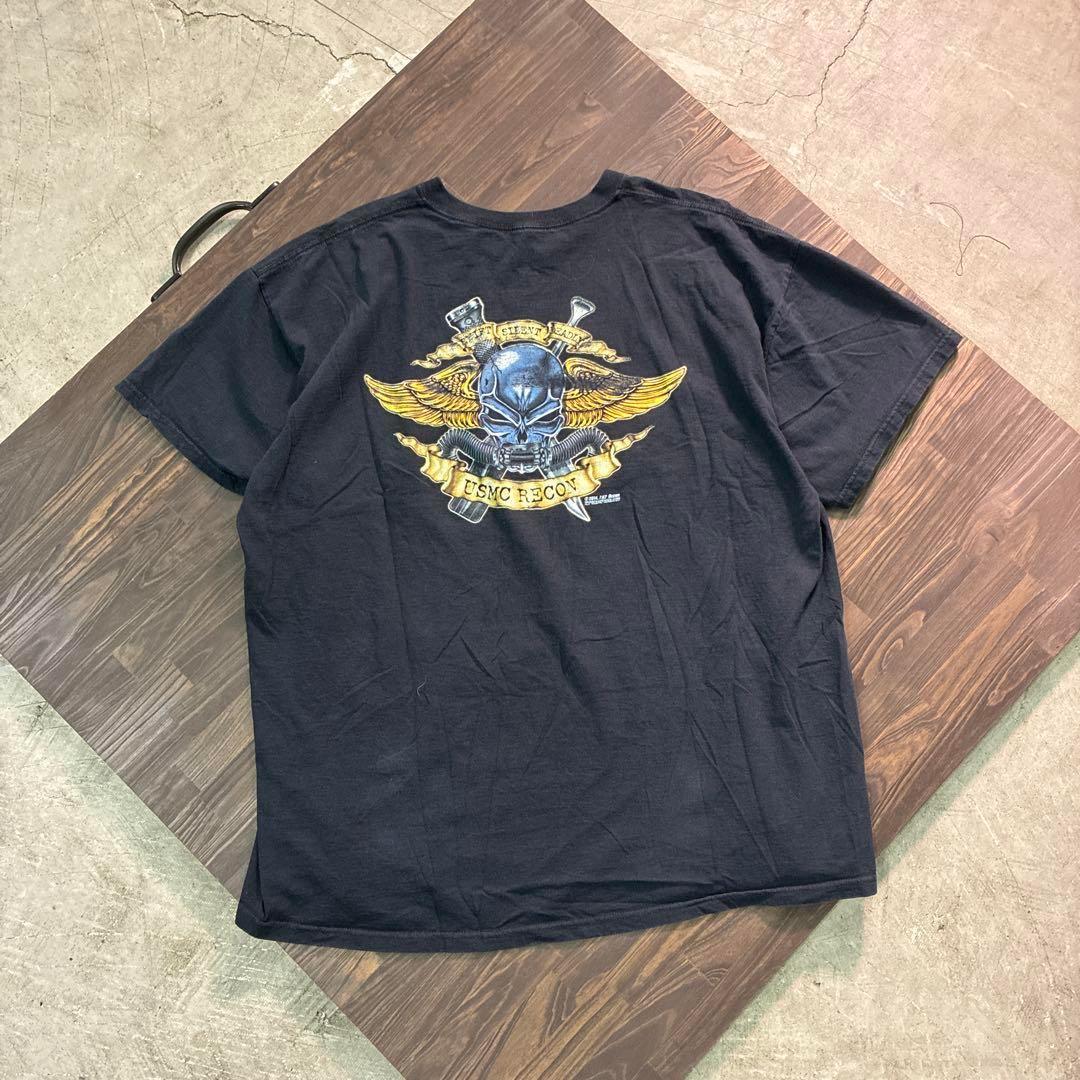 

[Б/У] Футболка 7TSM2BATTLE SPACE с черепом, размер 3L, одежда б/у