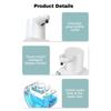 Touchless Foaming Soap Dispenser (15oz/420ml), USB-rechargeable, 4-level Adjustable. Wall-, Kid-friendly. Perfect For Kitchen & Bathroom.