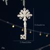 Textured Surface Xmas Hanging Pendants Assorted Shapes Christmas Baubles  Christmas Tree Decor