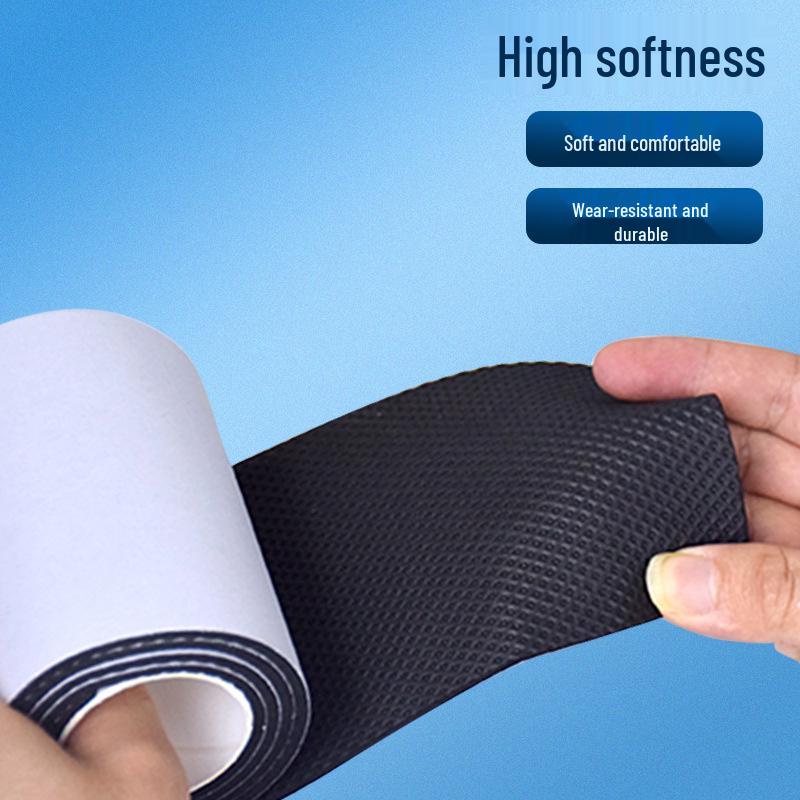 Sole Repair Patch: Self-Adhesive, Silent, Thickened, Anti-Slip, Wear-Resistant Waterproof Sticker for High Heel Leather Shoes.
