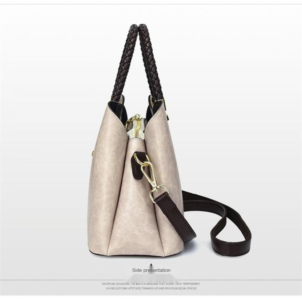 Handbag Women Faux Leather Adjustable Strap Daily Commute