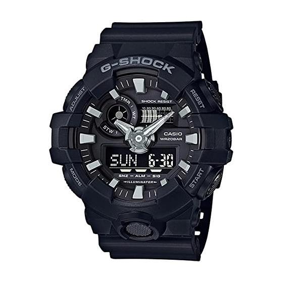 Часы CASIO G-SHOCK GA-700-1B Мужские [Параллельный импорт]