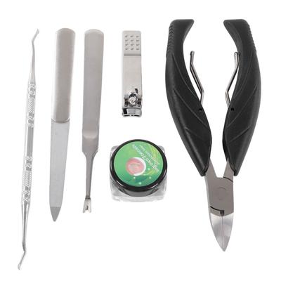 Kit Trattamento Unghia Incarnita 50 Pezzi Strisce Correttive per Unghie del Piede con Lima Sollevatore Strumento per Unghia Incarnita
