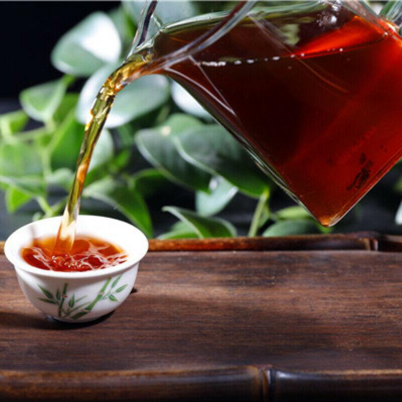 357 g 2016 Premuim Pu-Erh Dark Tea Palace Puerh Kokt tekake Fordel Sunn