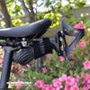 GORIX Saddle Bottle Cage Bicycle Saddle Bottle Cage Mount Holder Adapter Bottle Holder for Road Cross [Add-on Holder] Bikes, MTBs, Bikes, Etc. (PLUS1)