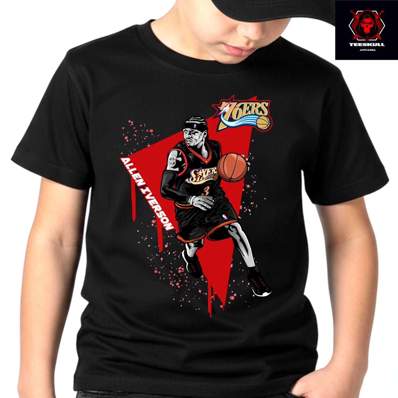 Allen Iverson NBA Superstars Tribute Unisex Premium Cotton T-Shirt S