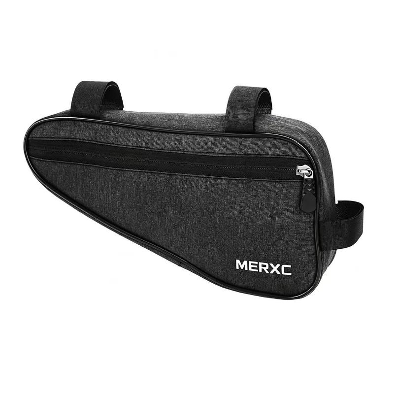 Sacoche de Cadre de Vélo Triangle Imperméable Résistante à l'Usure 1 Pièce Grande Capacité Sac de Rangement pour Vélo pour VTT Vélo de Route Cyclisme Extérieur