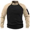 Men's Outdoor Polar Fleece Jacket Clothes Warm Zipper Pullover Man Windproof Coat Thermal Hiking Camping Sweater