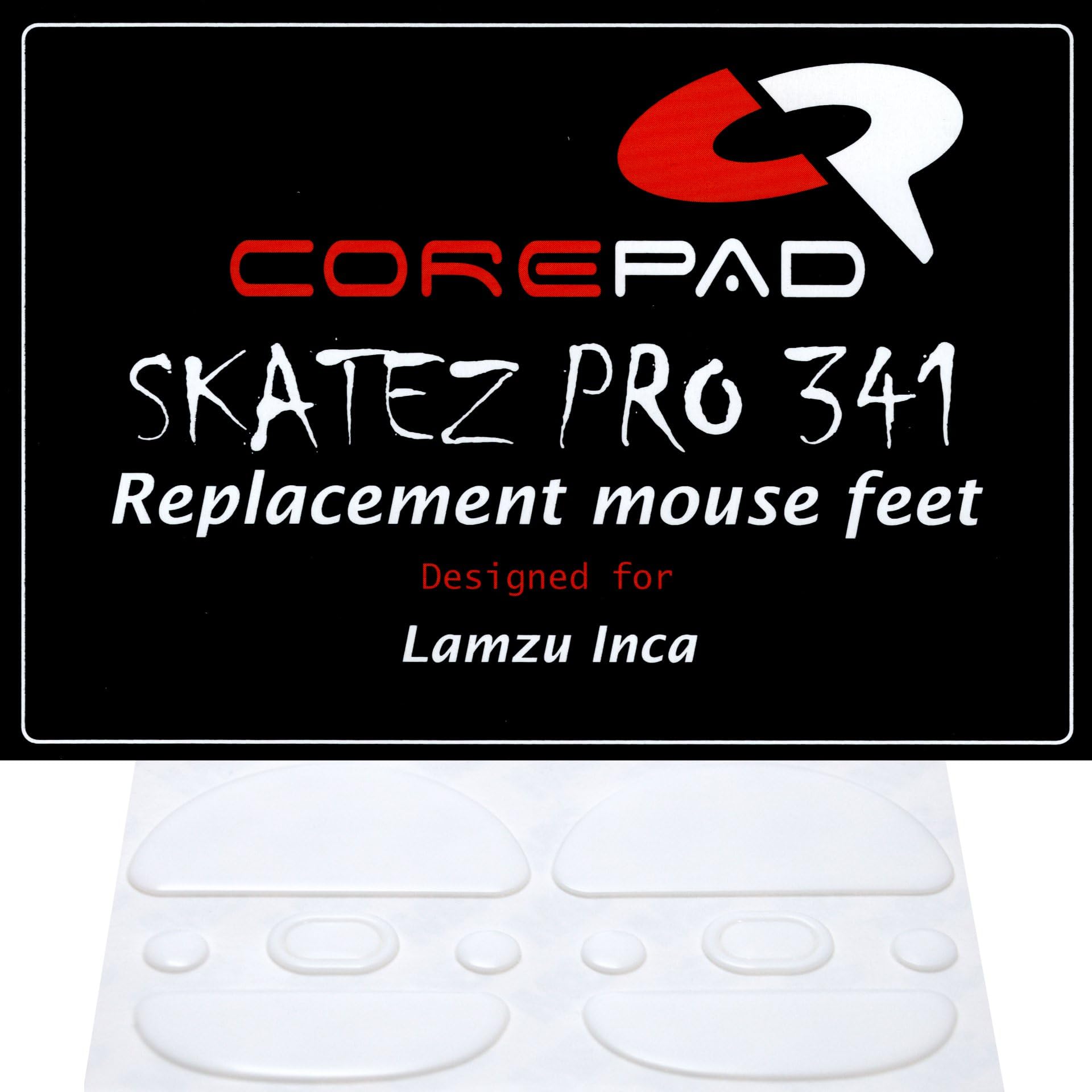 

Corepad Skatez PRO Lamzu Inca 8K Wireless Mouse Feet PTFE (2-Pack) 100%