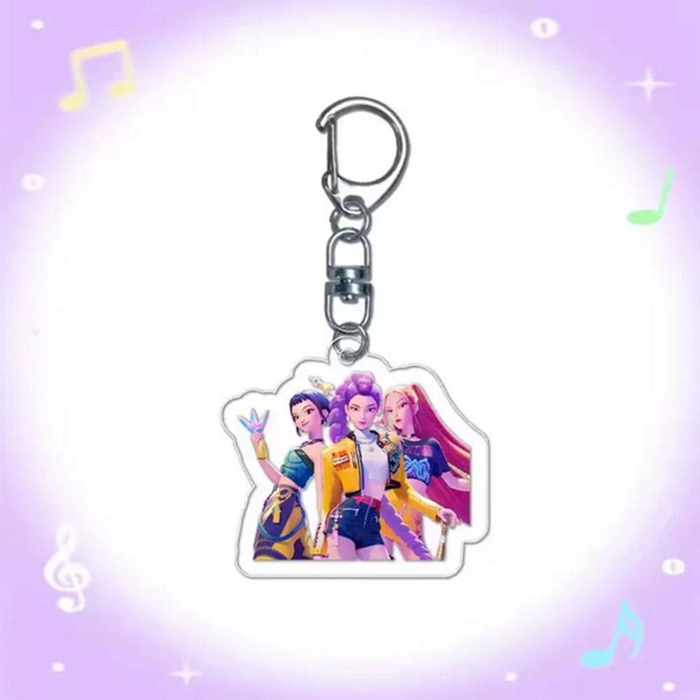 11 Piezas Llaveros de Anime Cazadores de Demonios Para Fiestas Infantiles